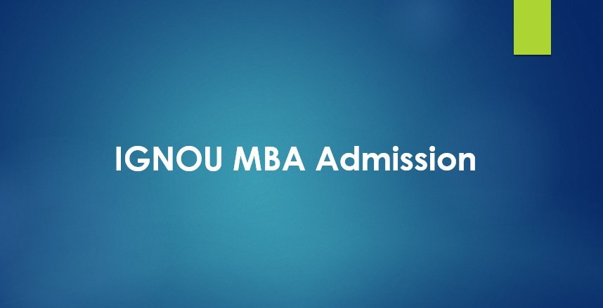 Ignou Mba 2023 Admission Eligibility Application Form 