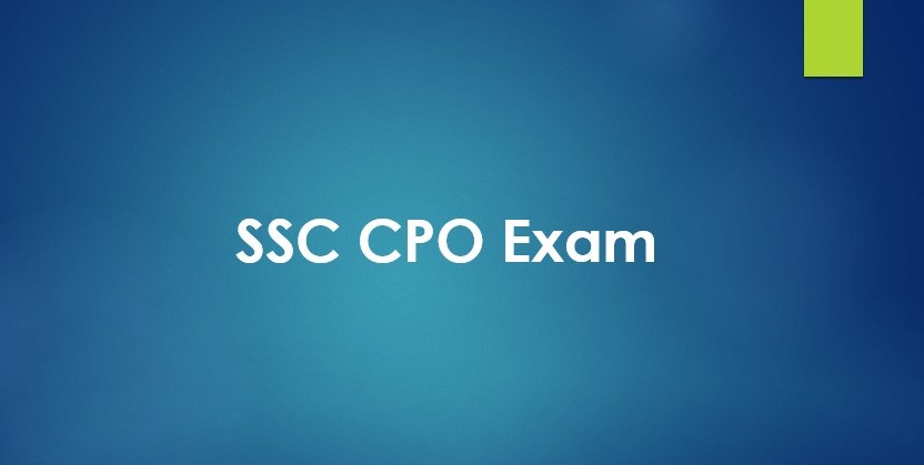 SSC CPO 2024 Application form, Notification, Exam Date- Apply
