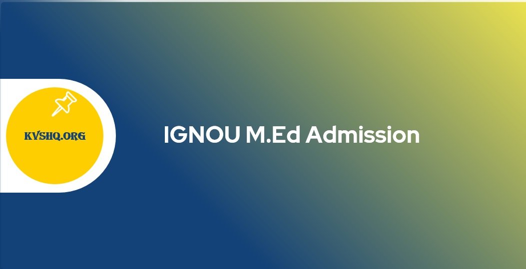 med in special education from ignou