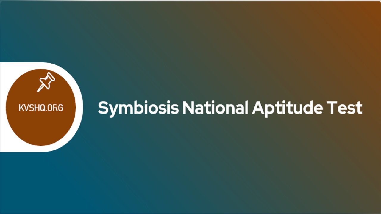 SNAP 2024 Symbiosis National Aptitude Test Application Form
