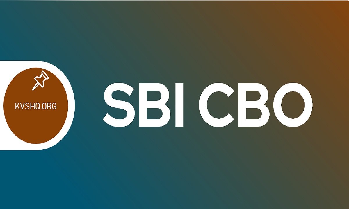 Sbi Cbo 2023 Application Form Exam Date Eligibility Vacancies 5861