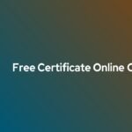 Free Certificate Online Courses