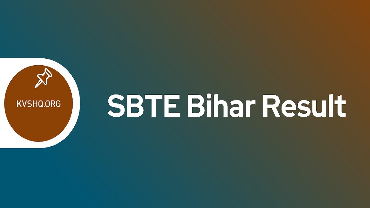 SBTE Bihar Result 2023 Bihar Polytechnic Exam, Revaluation